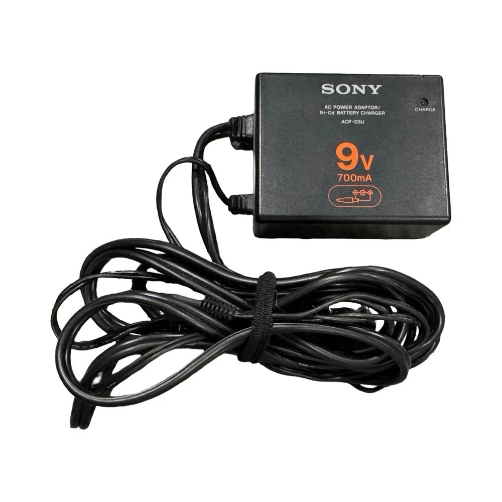 Sony ACP-D3U AC Power Adaptor Ni-Cd Battery Charger 9V 700mA